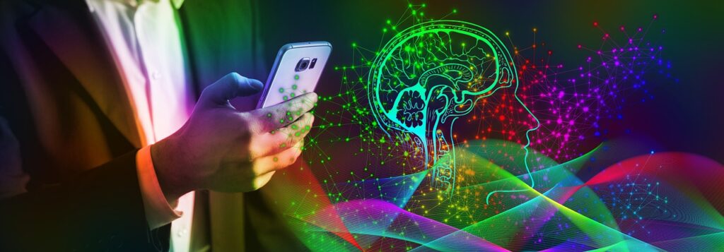 smartphone, brain, control